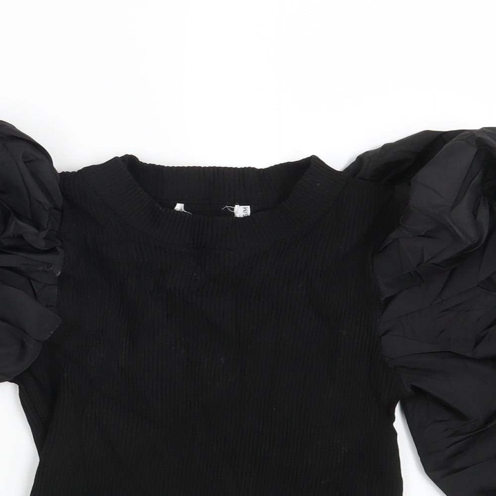 Preworn Womens Black   Pullover Jumper Size S