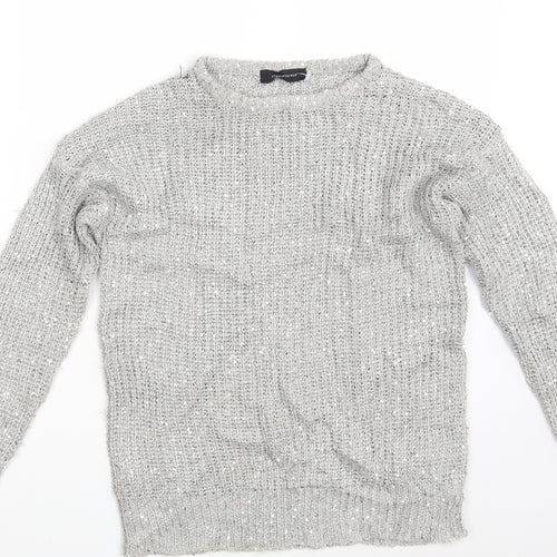 Atmosphere Womens Grey   Pullover Jumper Size 8