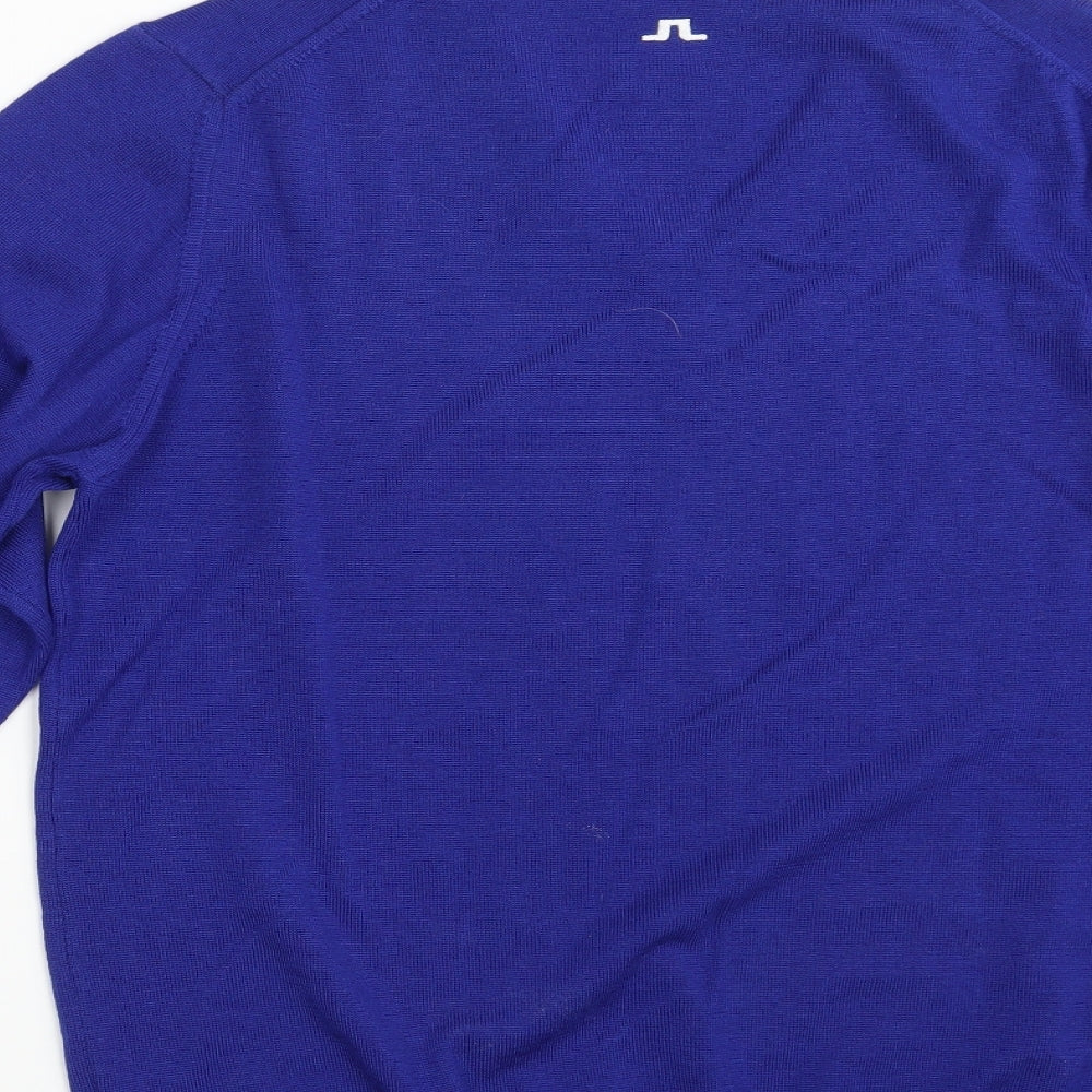 J.Lindeberg Mens Blue   Pullover Sweatshirt Size L
