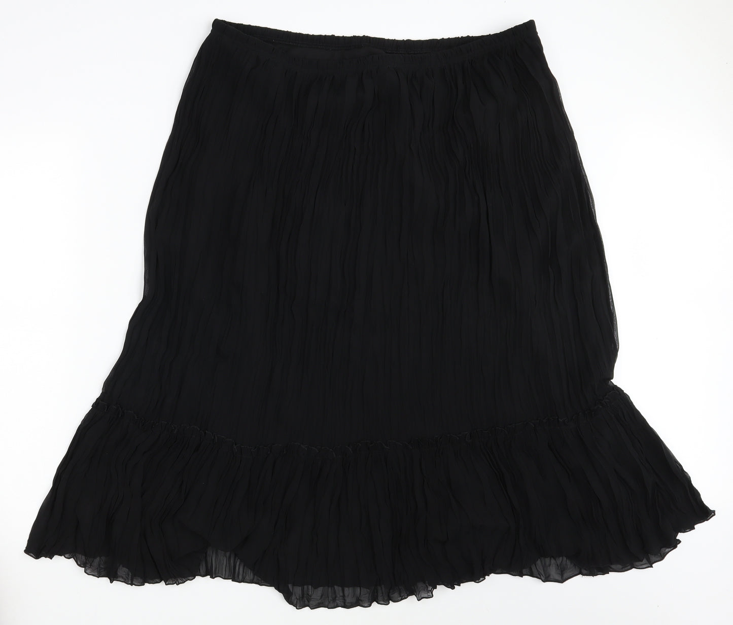 Berkertex Womens Black   A-Line Skirt Size 22