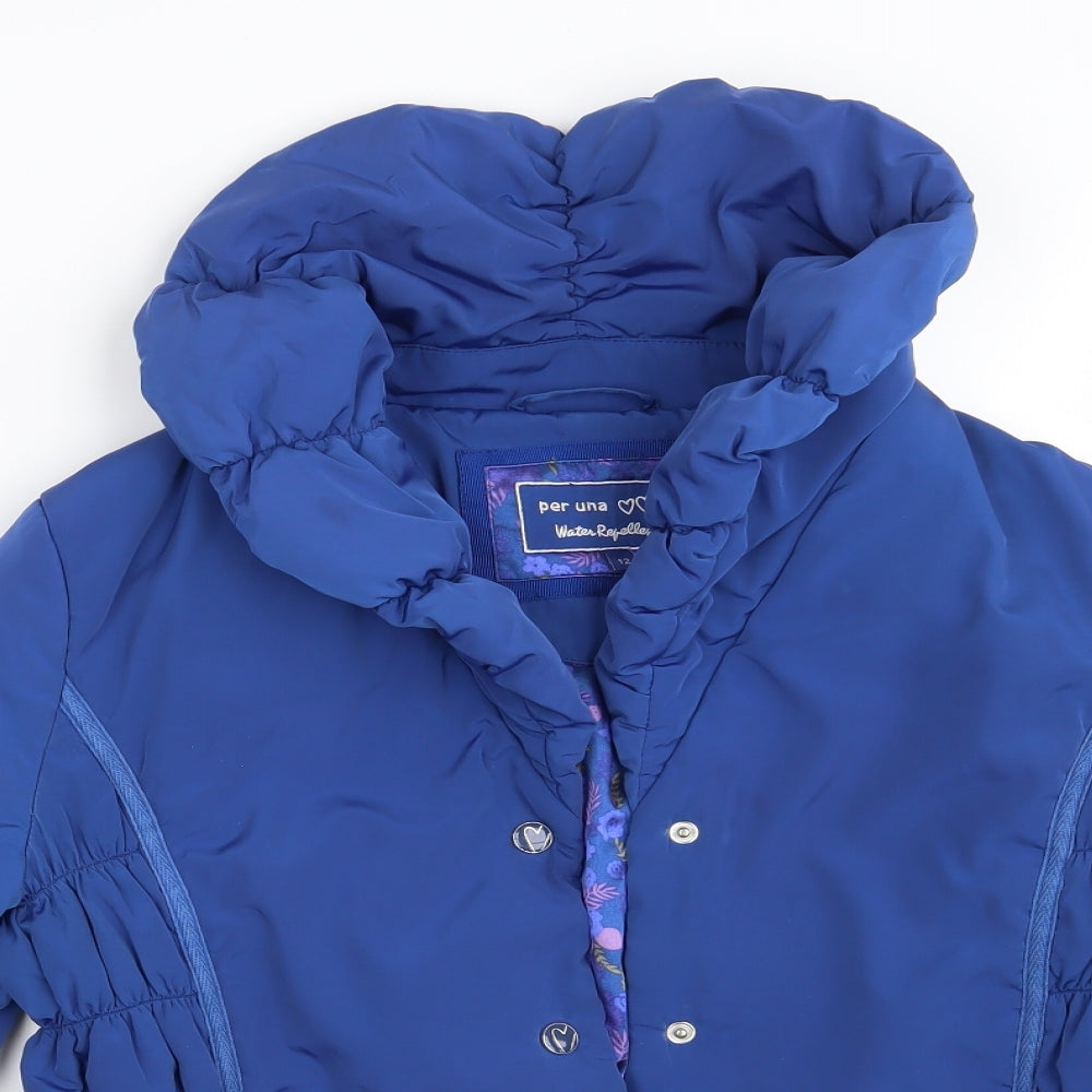 Per Una Womens Blue   Jacket  Size 12