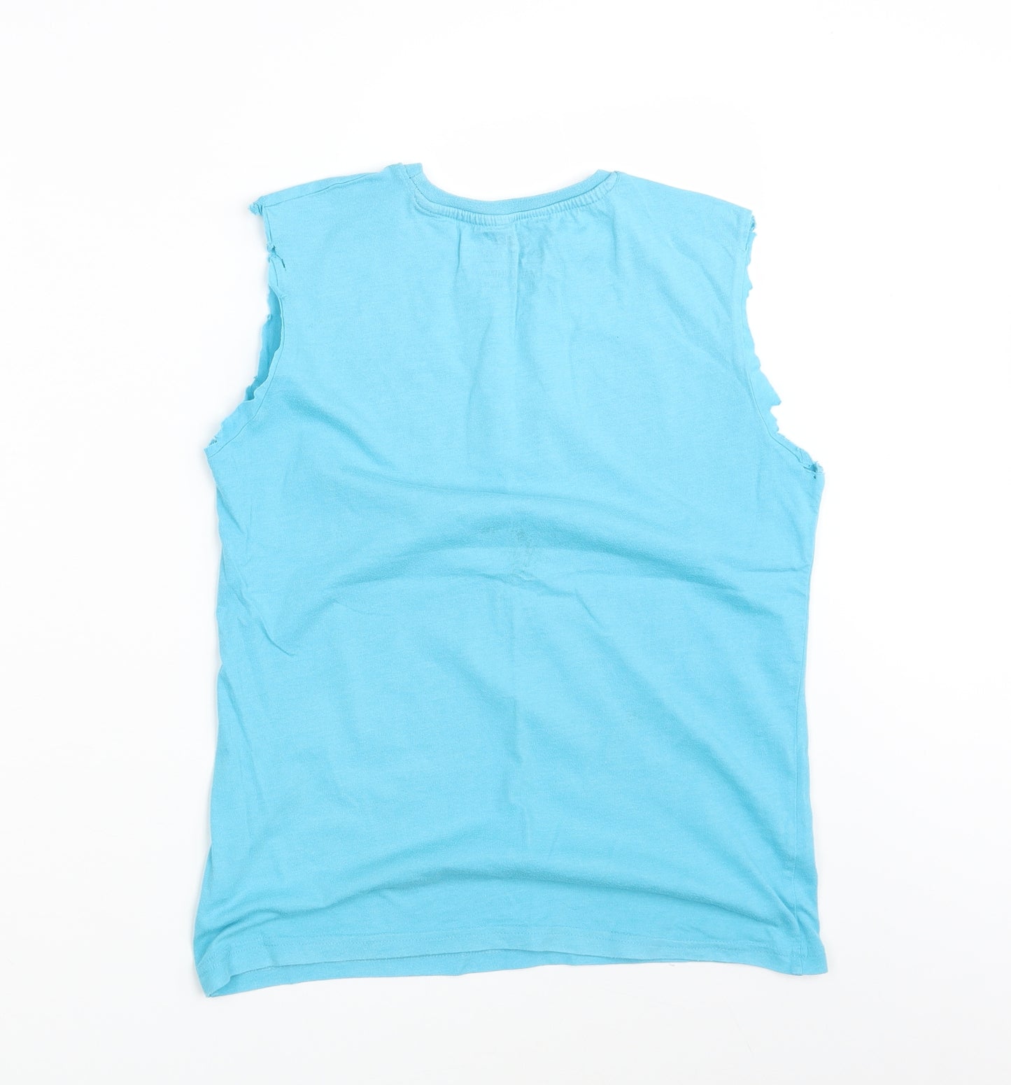 Rebel  Girls Blue   Basic T-Shirt Size 10-11 Years