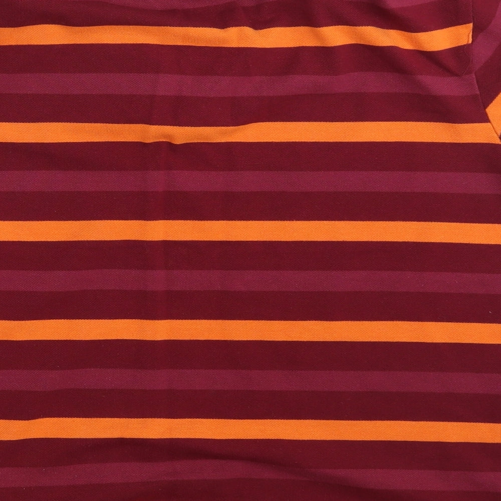 Slazenger Mens Multicoloured Striped   Polo Size M