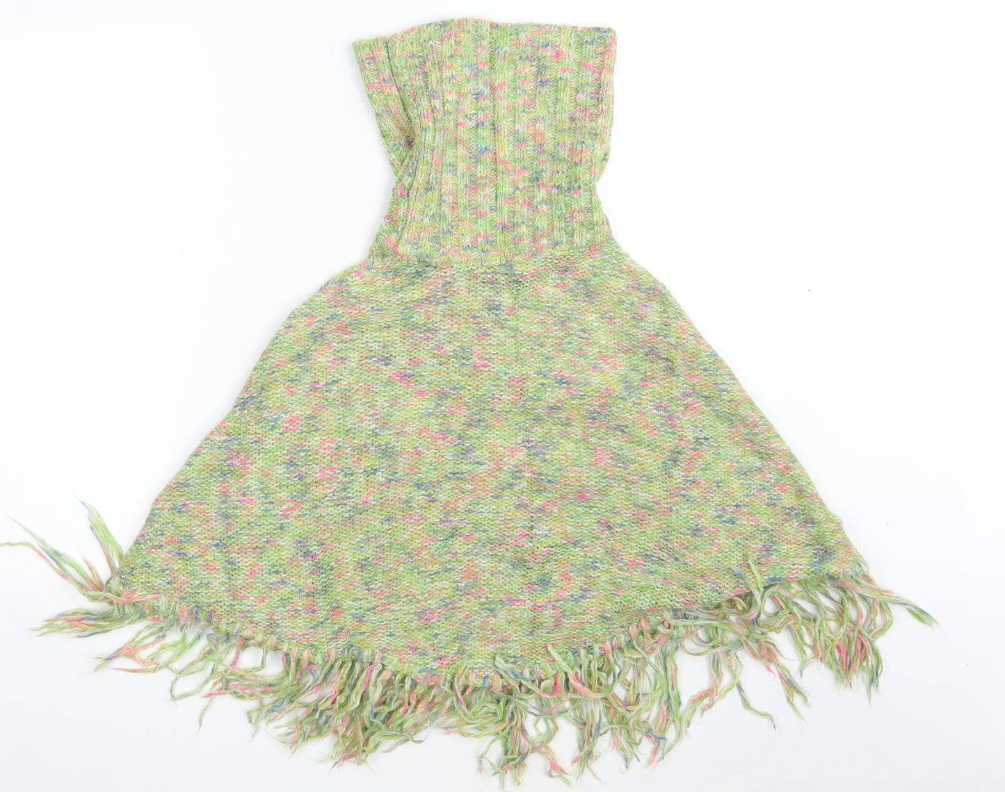 Indian Rose Womens Multicoloured   Jacket Poncho One Size