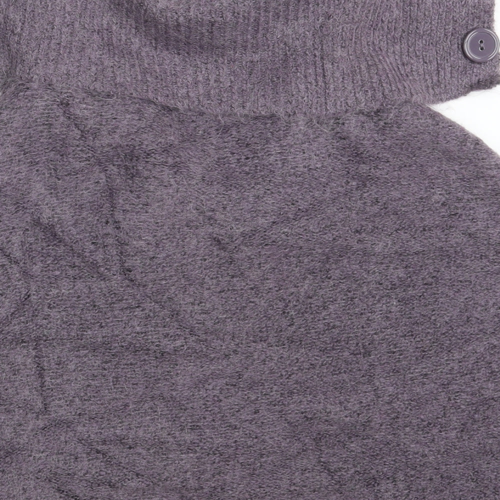Papaya Womens Purple   Wrap Jumper Size 18
