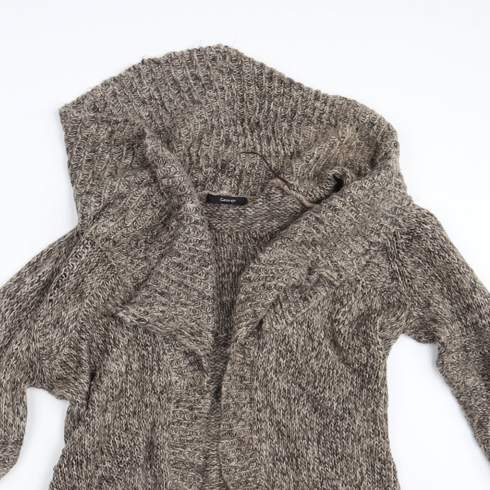 George Womens Brown   Cardigan Jumper Size 12