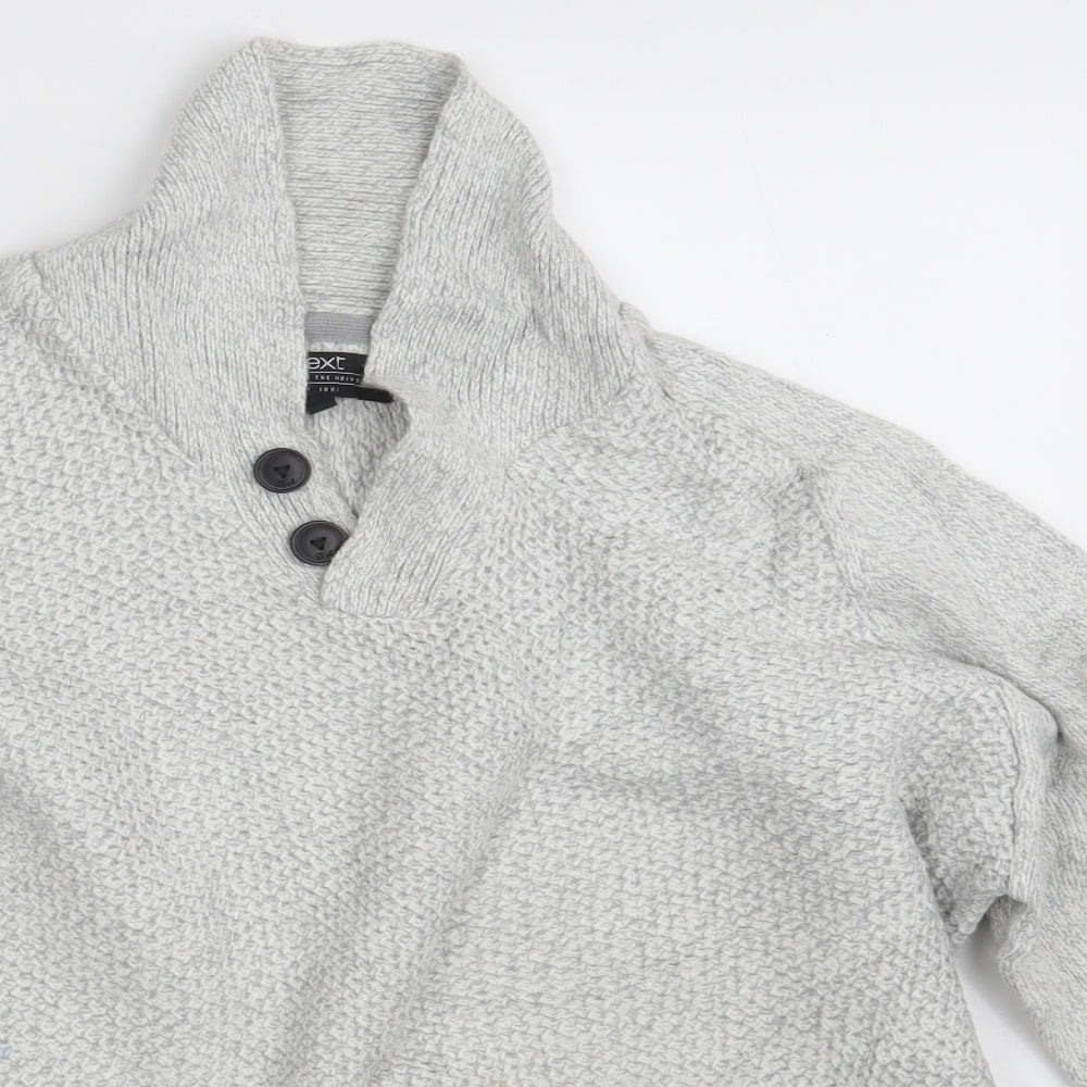 NEXT Mens Grey   Pullover Jumper Size L