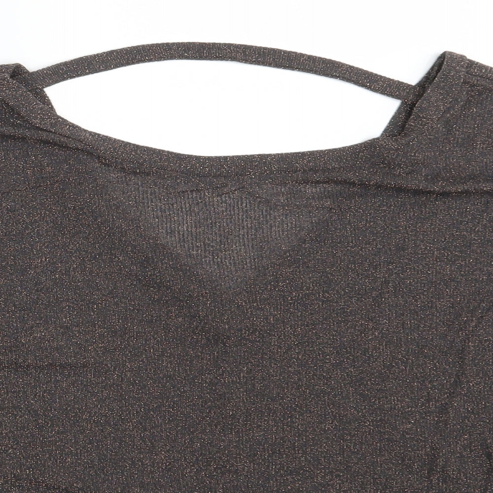 NEXT Womens Black   Basic Blouse Size 14