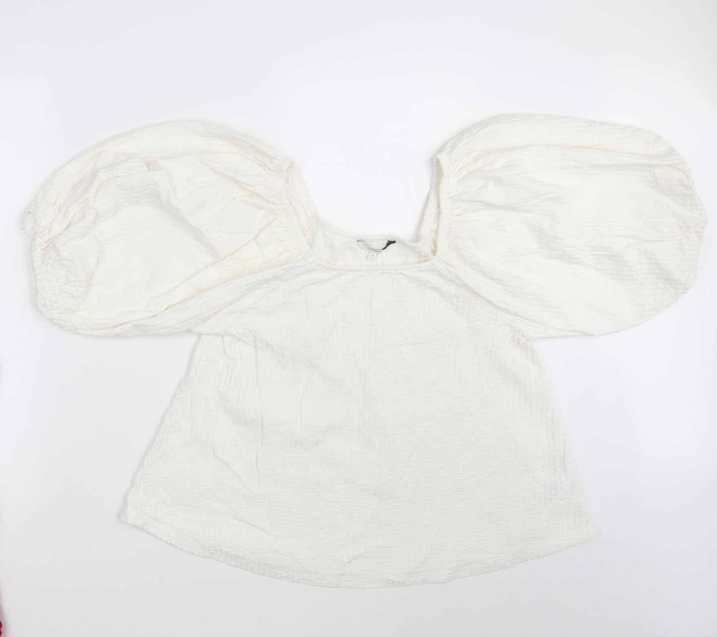 NEXT Womens White   Basic Blouse Size 14