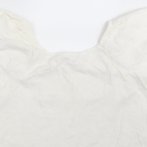 NEXT Womens White   Basic Blouse Size 14