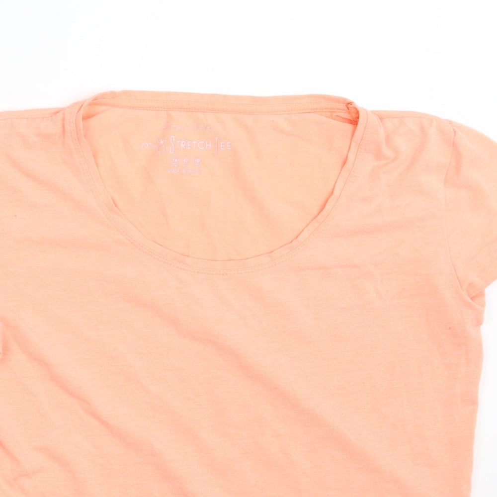 Atmosphere Womens Orange   Basic T-Shirt Size 14