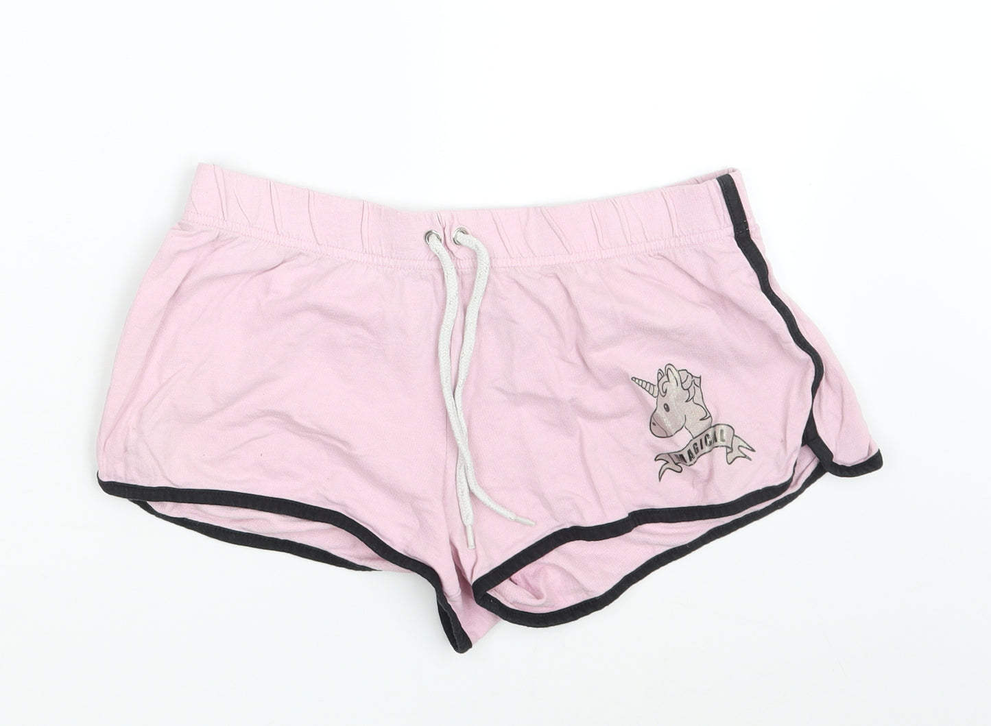 Primark Womens Pink   Hot Pants Shorts Size 10
