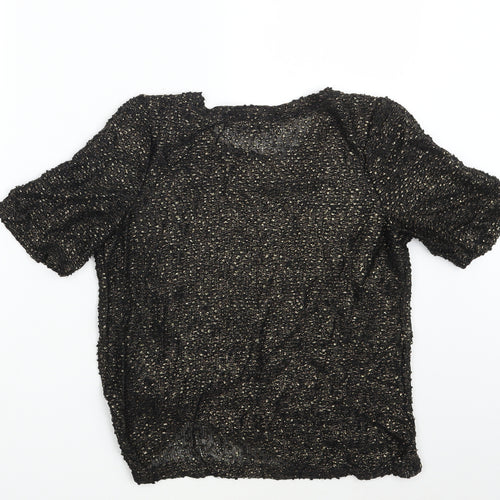 NEXT Womens Gold   Basic T-Shirt Size 8