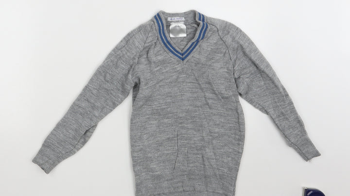 Josh Gustin Boys Grey Pullover Jumper Size 12-18 Months