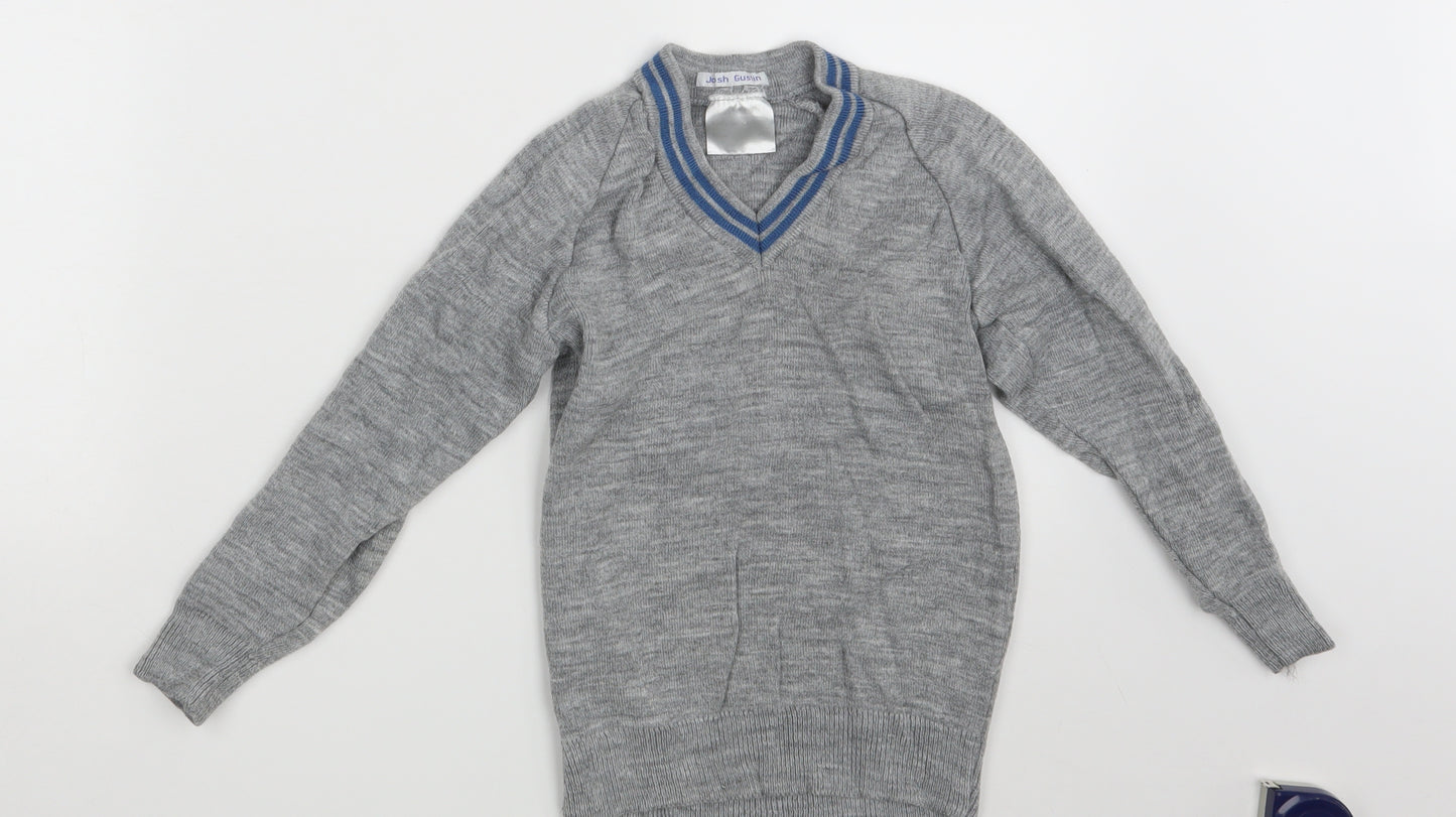Josh Gustin Boys Grey   Pullover Jumper Size 12-18 Months