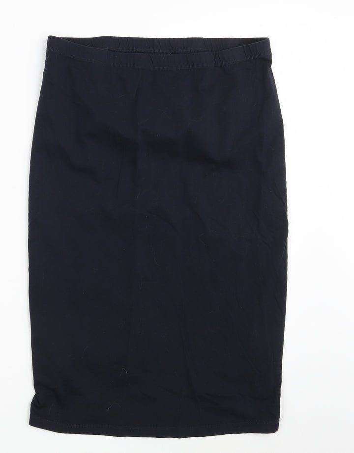 Only Womens Blue Straight & Pencil Skirt One Size