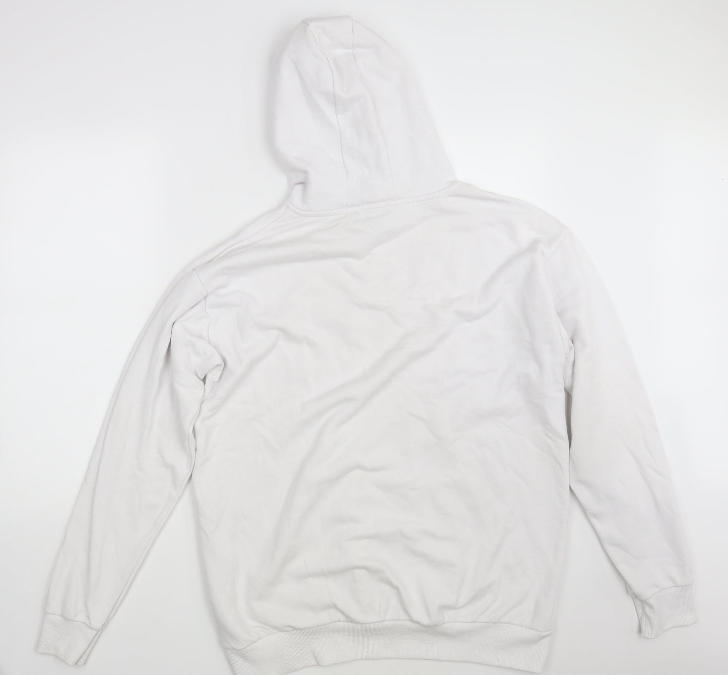 Primark Mens White   Pullover Hoodie Size 2XL