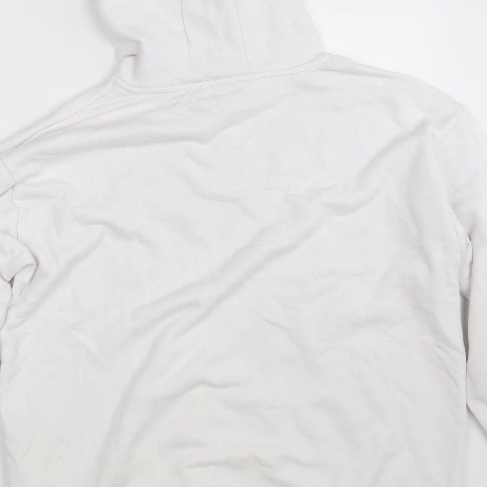 Primark Mens White   Pullover Hoodie Size 2XL
