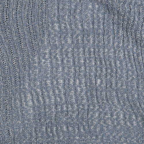 M&S Womens Blue   Wrap Jumper One Size
