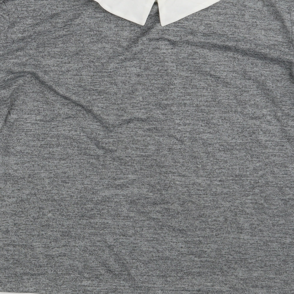 Primark Womens Grey   Pullover Sweatshirt Size 14