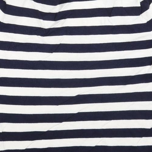 Planet Womens Multicoloured Striped  Pullover Sweatshirt Size XS