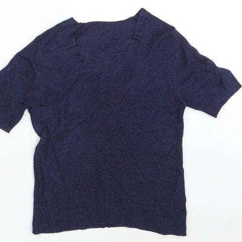 M&S Womens Blue   Pullover Sweatshirt Size 10
