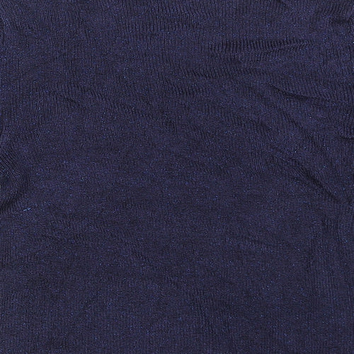 M&S Womens Blue   Pullover Sweatshirt Size 10