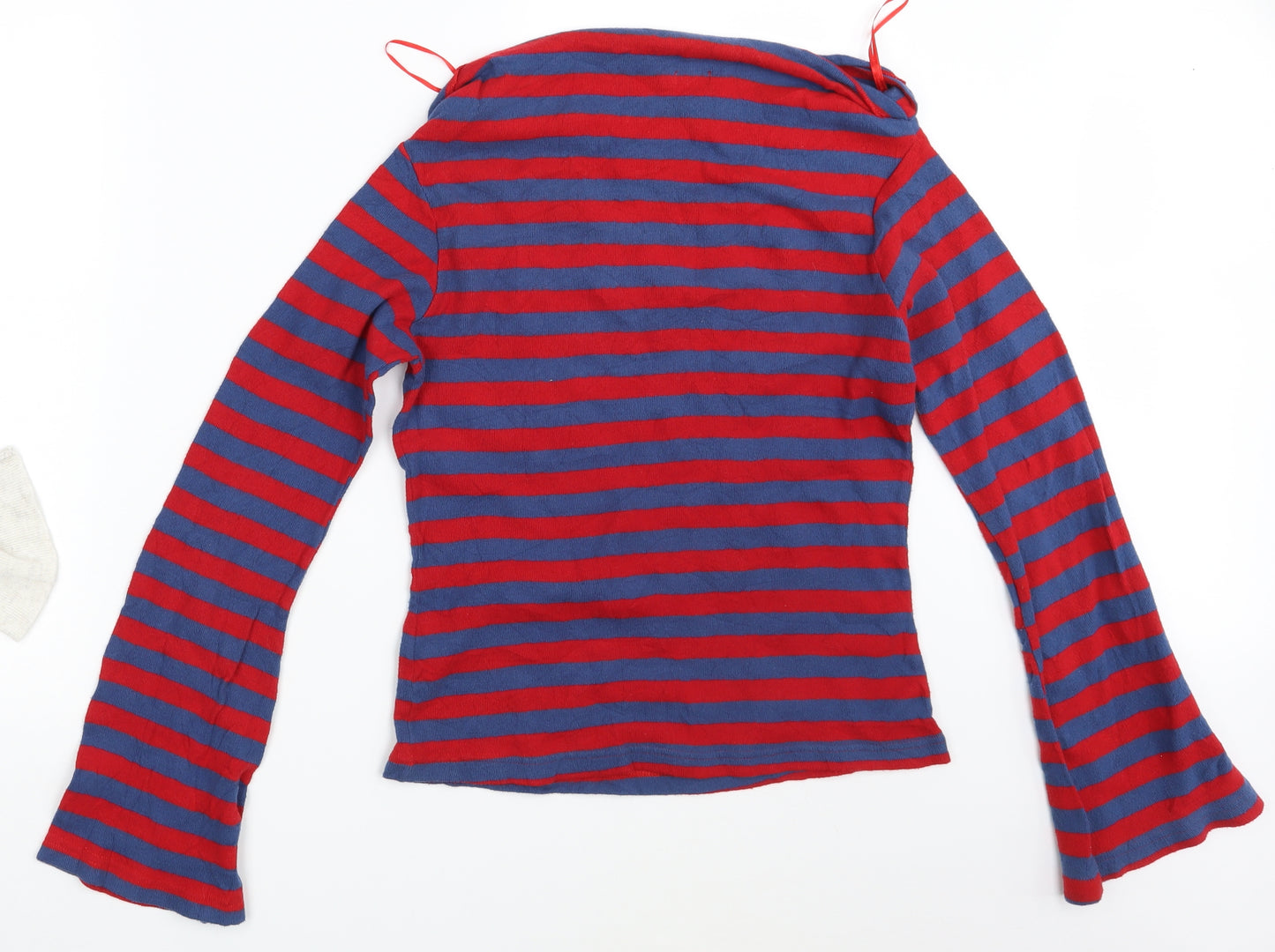 Motel Womens Multicoloured Striped  Pullover Sweatshirt Size L