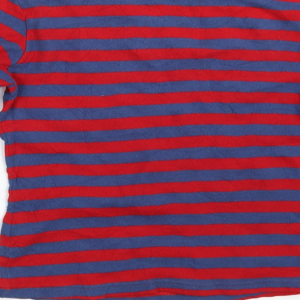 Motel Womens Multicoloured Striped  Pullover Sweatshirt Size L