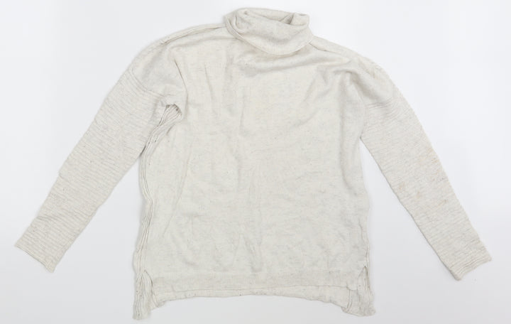 Primark Womens White Pullover Jumper Size 6