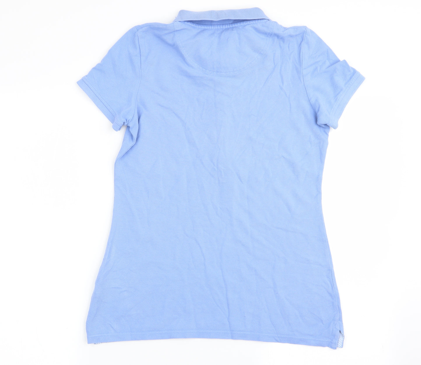 Crew Clothing Womens Blue   Basic Polo Size 10