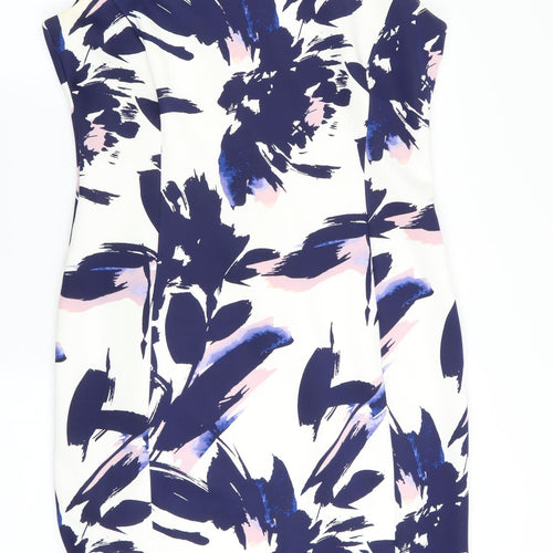 Roman Womens Multicoloured Geometric  Fit & Flare  Size 16