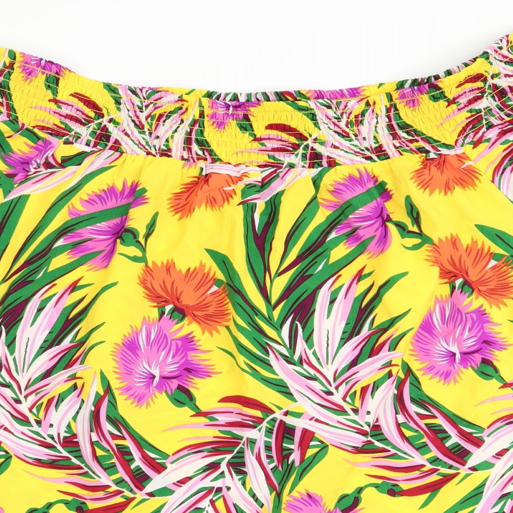 pep and co Womens Multicoloured Floral  Basic Blouse Size 18