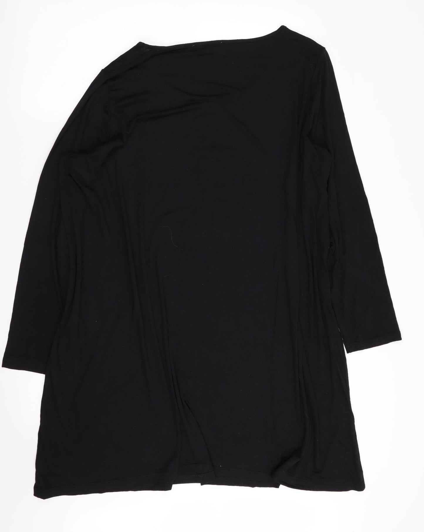 Studio Womens Black   Basic T-Shirt Size 24