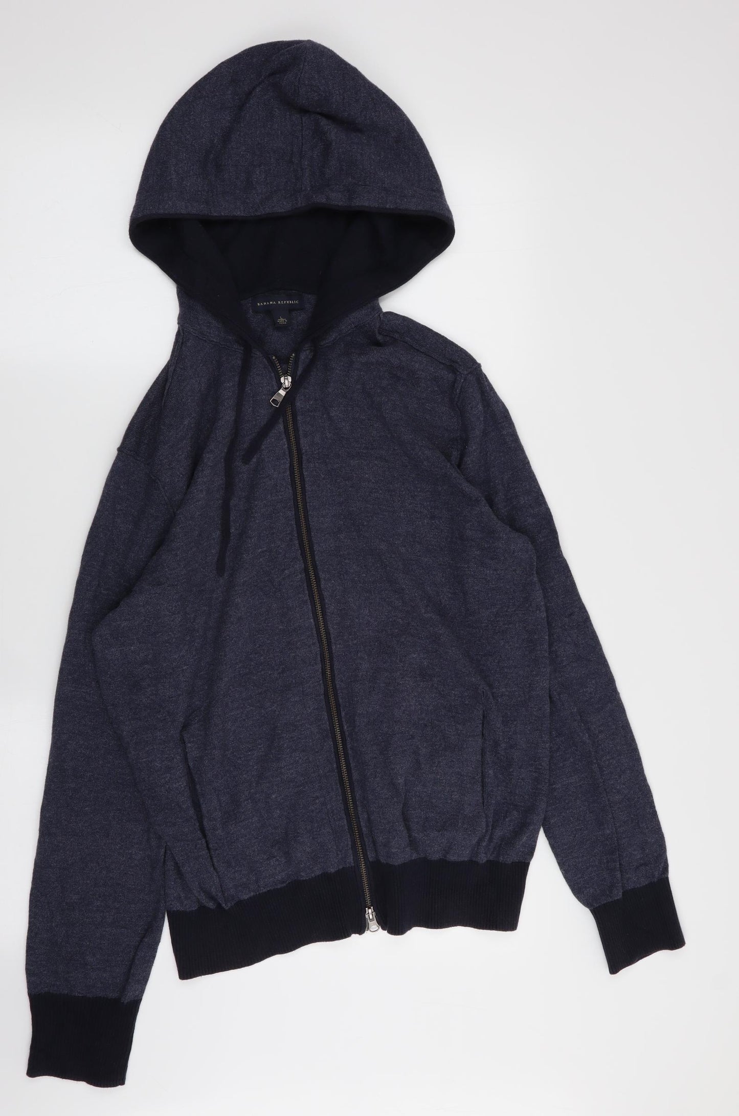 Banana Republic Mens Blue   Full Zip Jumper Size L