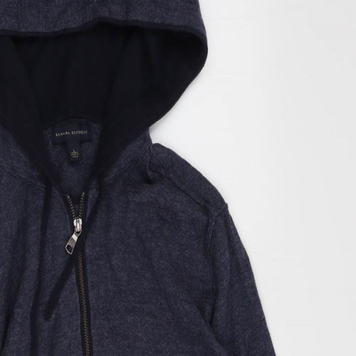 Banana Republic Mens Blue   Full Zip Jumper Size L