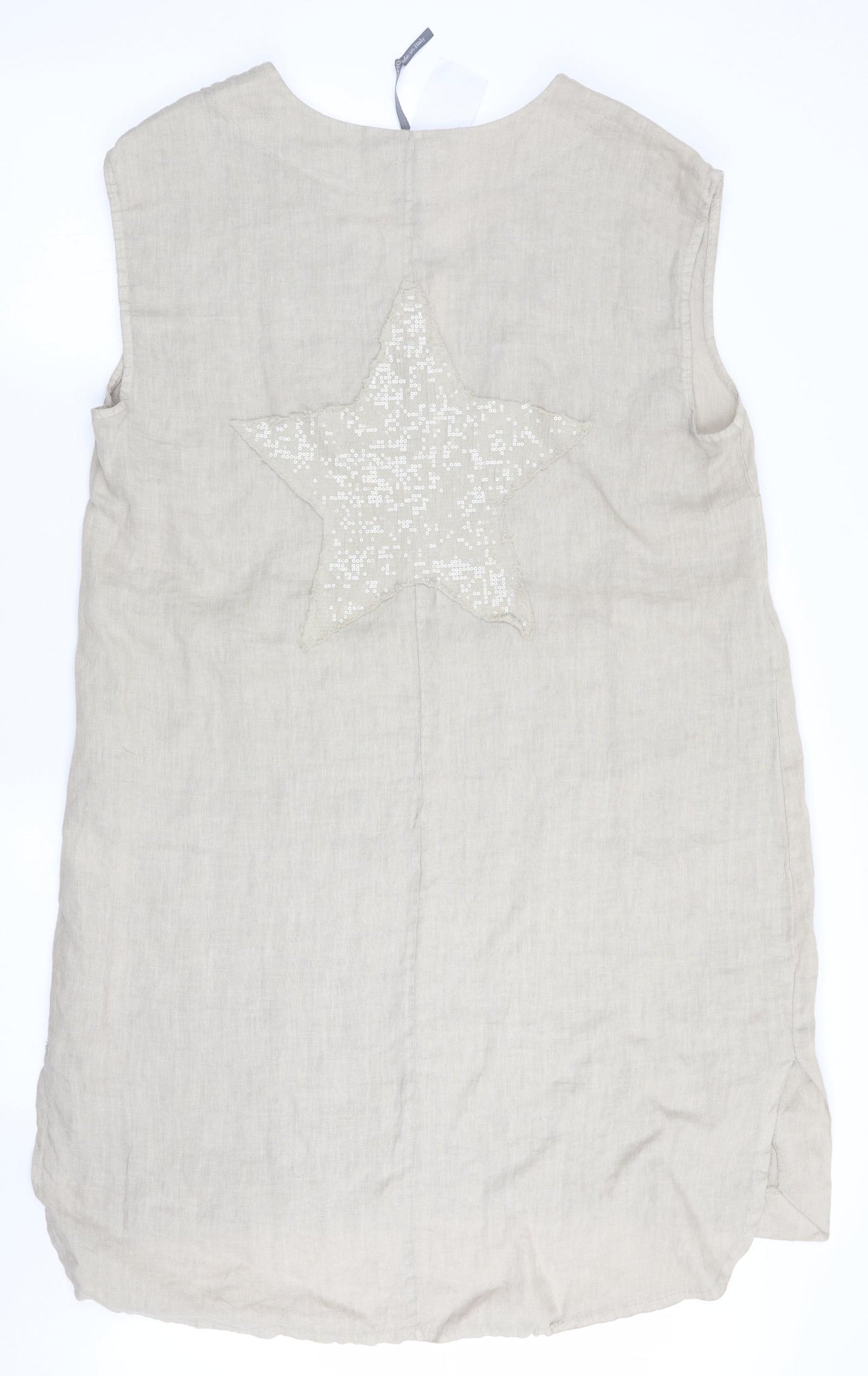 plazza del tiempo Womens Beige   Fit & Flare  Size XL