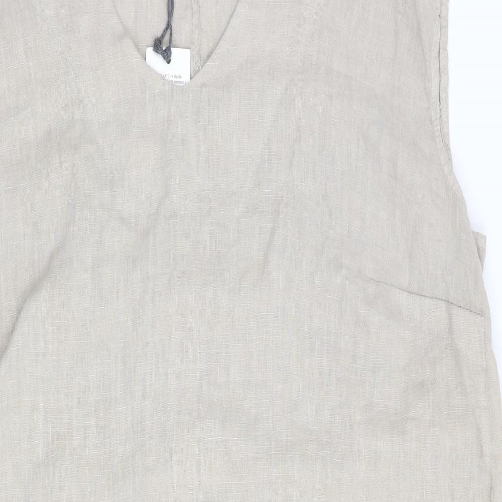 plazza del tiempo Womens Beige   Fit & Flare  Size XL