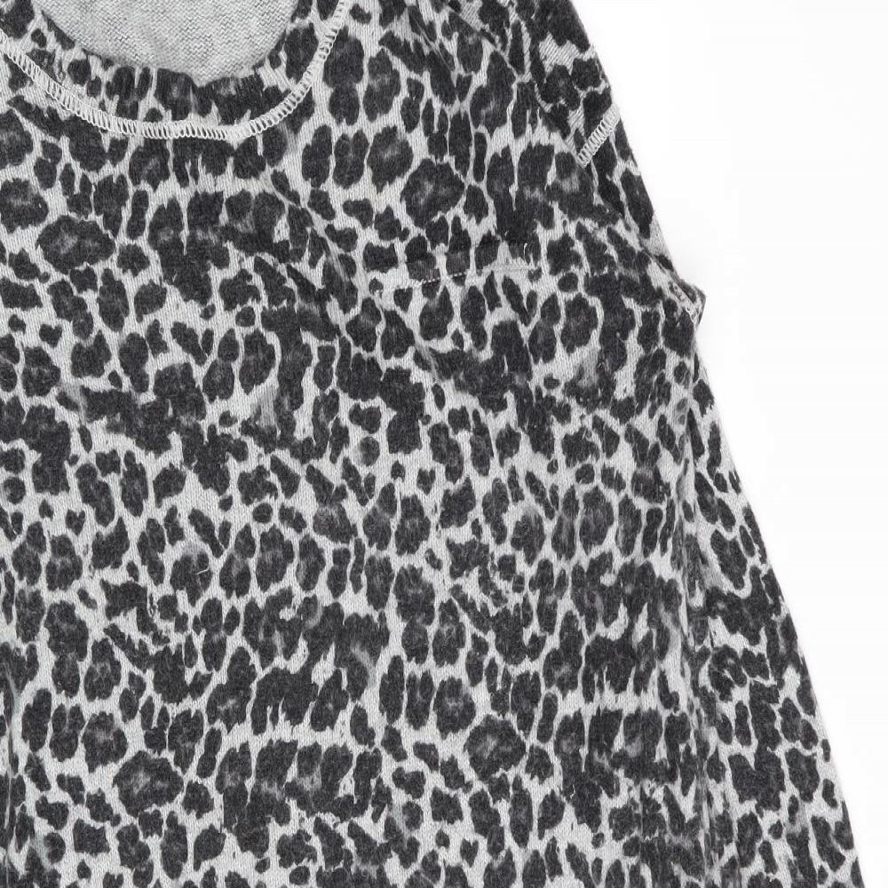 NEXT Womens Multicoloured Animal Print  Pullover Jumper Size 12