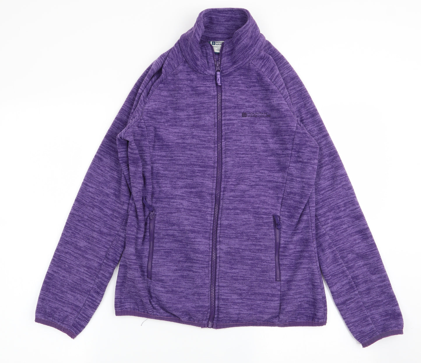 Mountain Warehouse Womens Purple   Full Zip Jumper Size 10