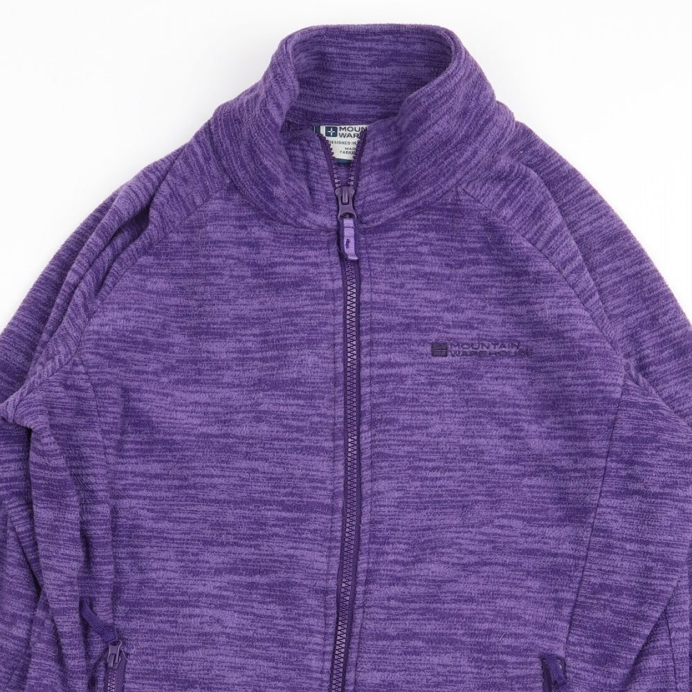 Mountain Warehouse Womens Purple   Full Zip Jumper Size 10