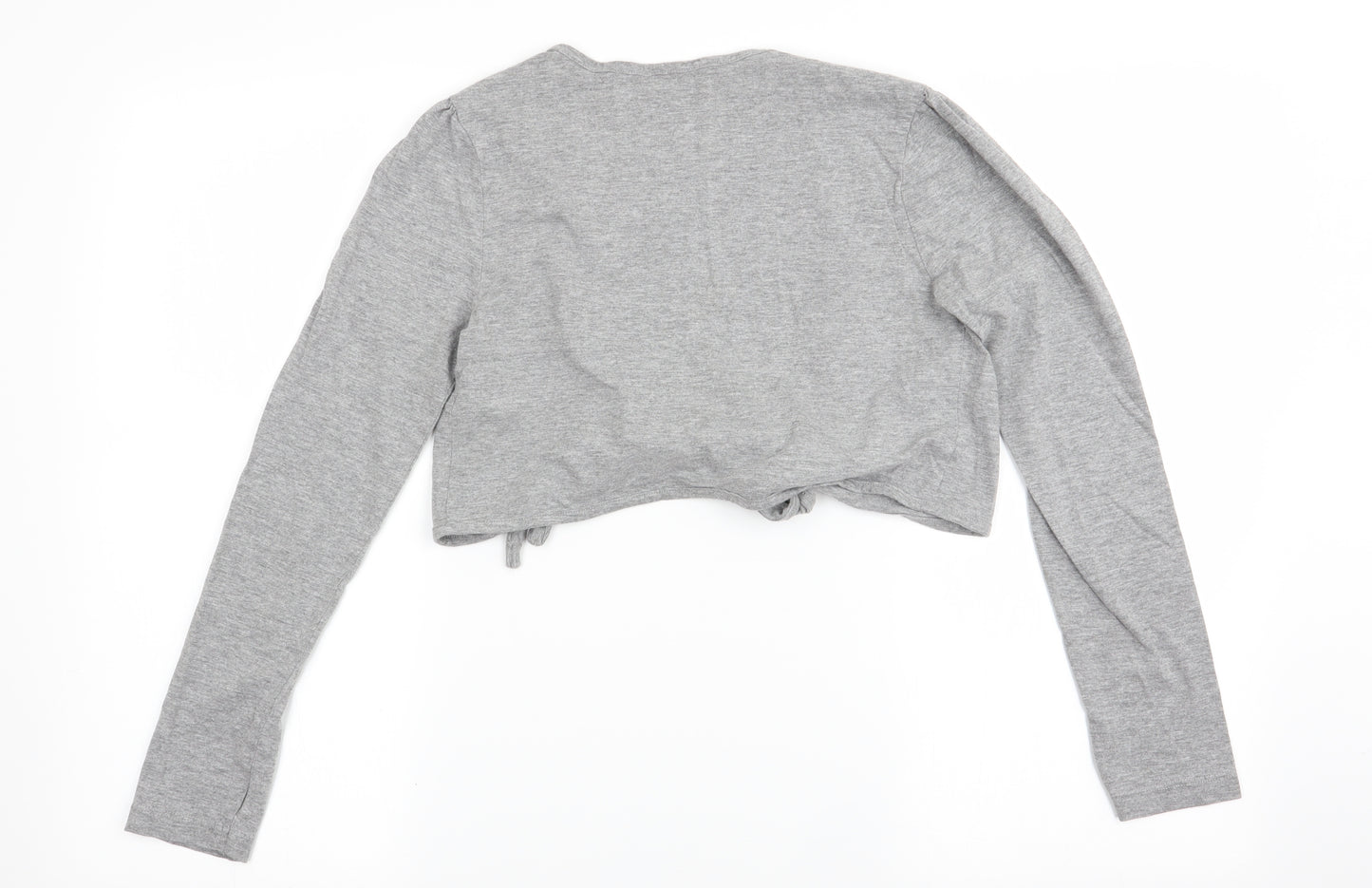 south  Womens Grey   Wrap T-Shirt Size 12