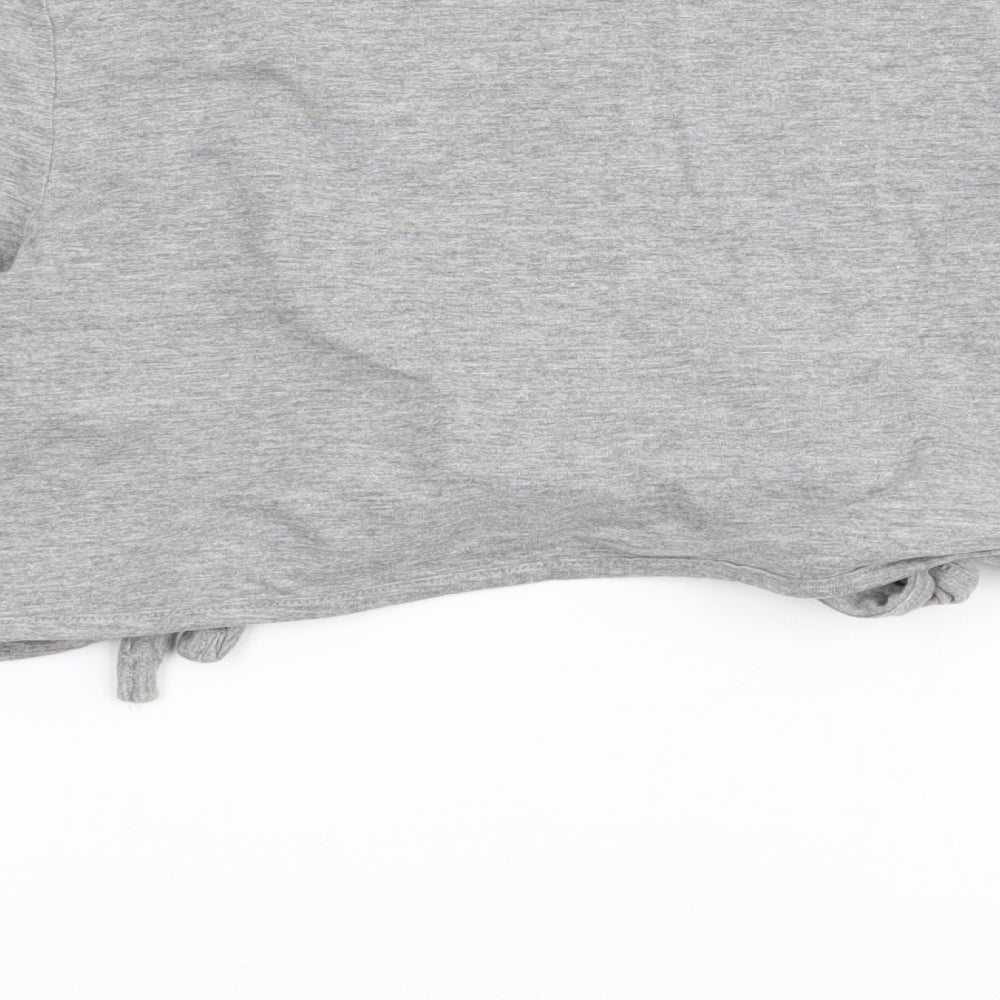 south  Womens Grey   Wrap T-Shirt Size 12