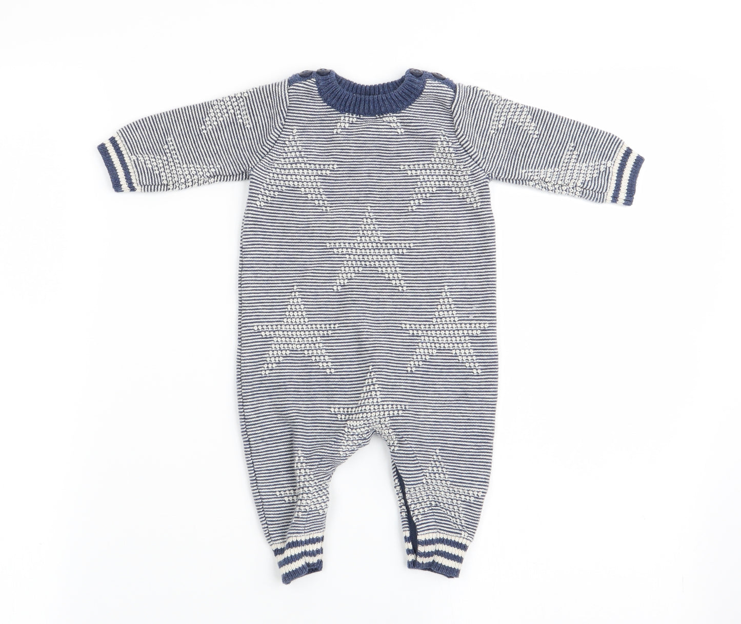 NEXT Boys Multicoloured Spotted  Babygrow One-Piece Size 3-6 Months