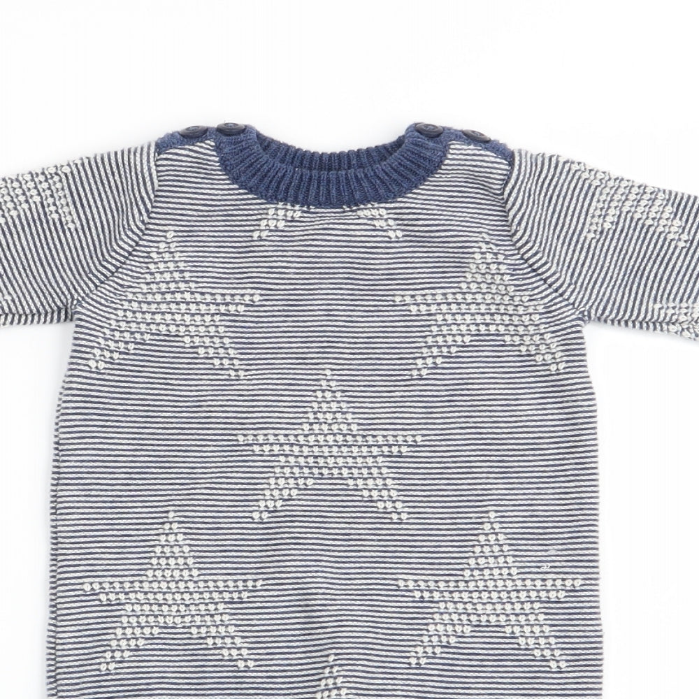 NEXT Boys Multicoloured Spotted  Babygrow One-Piece Size 3-6 Months