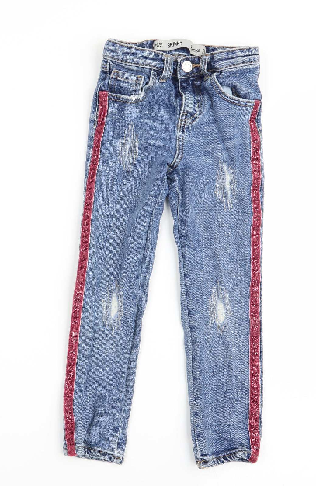 denim and co Girls Blue   Skinny Jeans Size 5-6 Years