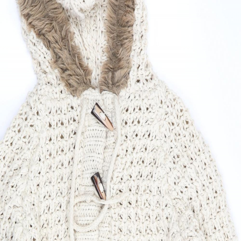 Primark Womens Beige   Cardigan Jumper Size 12