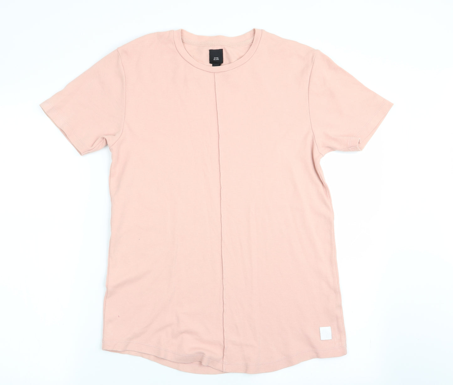 River Island Mens Pink    T-Shirt Size M