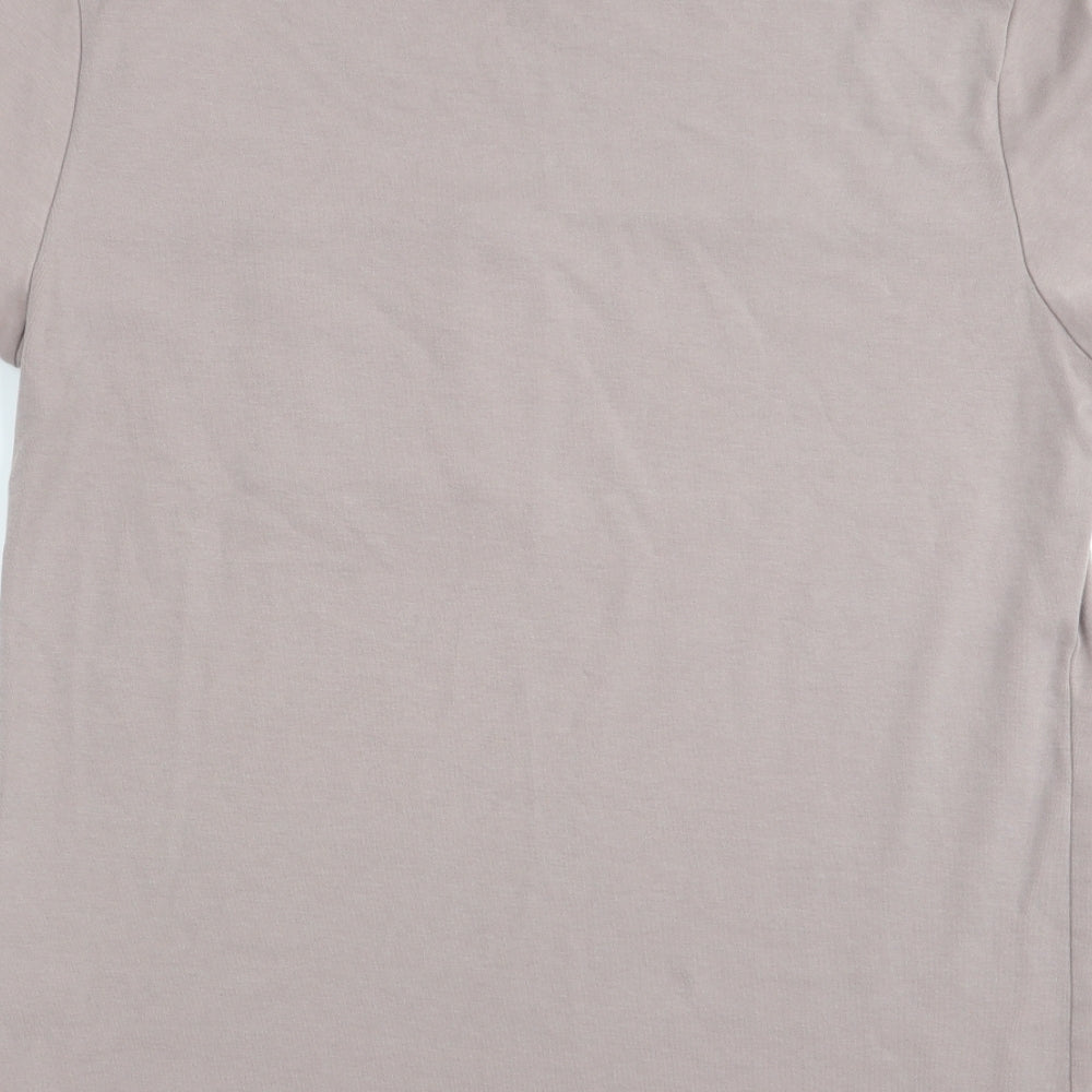 River Island Mens Beige    T-Shirt Size S