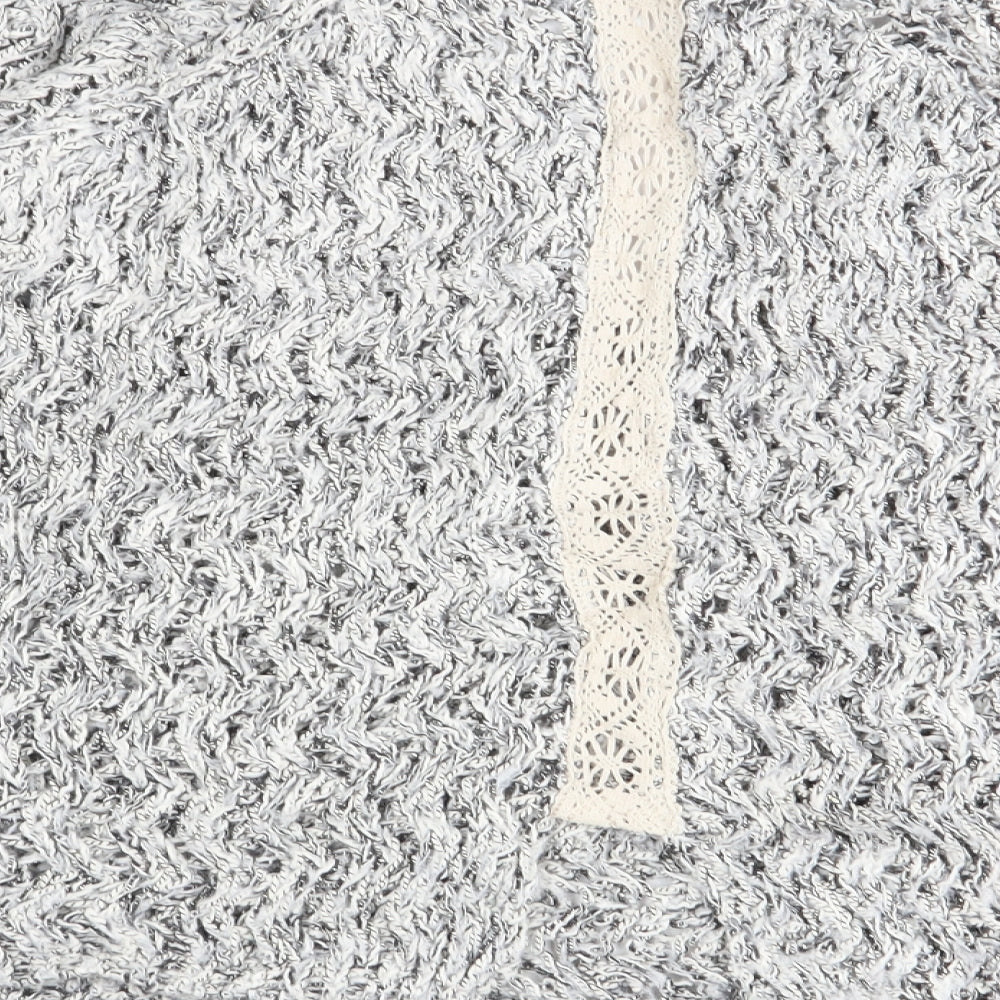 Zara Womens Grey   Pullover Jumper Size S